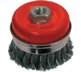 Корщетка-чашка Профи с бандажом для УШМ (65 мм; М14) FIT IT 39506 