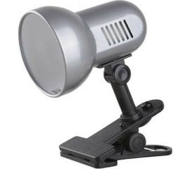 Настольный светильник-прищепка, серебро Camelion H-035, 8274 