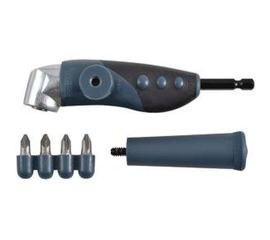 Адаптер угловой металлический прорезиненный 45 градусов FIT IT 37853 