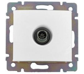 Телевизионная розетка Legrand Valena 774429, белая, 1.5 дБ 