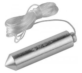 Строительный отвес со шнуром, в пластиковом контейнере,100 г Зубр МАСТЕР 0636-100_z01 