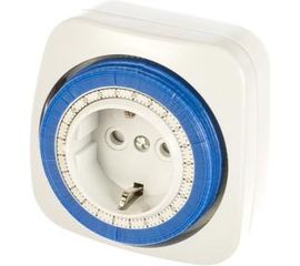 Механический розеточный таймер, 24-часовая программа, 230/3500Вт Camelion BND-50/G5A 7783 