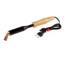 Электропаяльник Зубр Мастер для лужения с деревянной рукояткой и долговечным жалом форма клин 150 Вт 55405-150_z01 