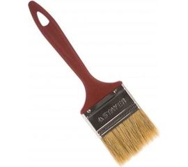 Плоская кисть STAYER Universal Master светлая натуральная щетина пластмассовая ручка 63 мм 0107-63_z01 