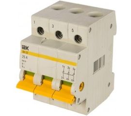 Выключатель нагрузки IEK ВН-32 25А/3П ИЭК MNV10-3-025 