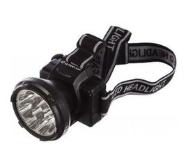 Налобный фонарь Ultraflash LED 5363 (аккум 220В, черный, 9LED, 2 реж, пласт, бокс) 11257 