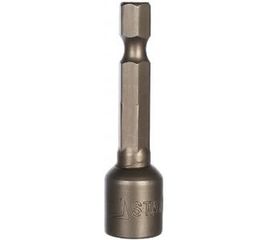 Бита с торцовой головкой Нат-драйвер магнитная (8 мм; 48 мм; 1/4) Stayer 26390-08 