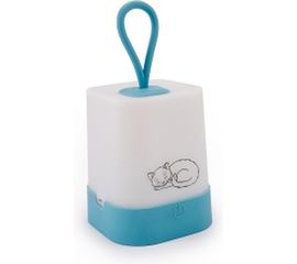 Фонарь ЯРКИЙ ЛУЧ LT-6 Барсик, голубой, аккум. мини-кемпинг, 3 режима+RGB 4606400106180 