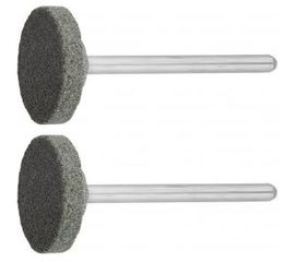 Шлифовальный абразивный круг Зубр карбид кремния на шпильке P 120 d 2x3.2 мм L 45 мм 2 шт. 35916 