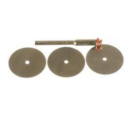 Отрезной круг STAYER по дереву пластику из нержавеющей стали с оправкой 3 шт. 29912-H3 