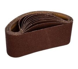 Лента абразивная бесконечная (10 шт; 75x457 мм; P 100) MATRIX 74217 