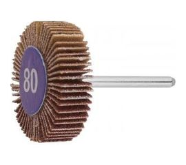 Веерный круг Зубр на шпильке P 80 d 32x10x3.2 мм L 45 мм 1 шт. 35934 