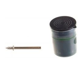 Мини-набор Зубр круг полировочный фетр 12.5x9 мм 2шт. 25x6 мм твердый фетр 10x19 мм оправка d 3.2 мм L 38 мм полировочная паста в пластиковом боксе 35942-H6 