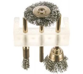 Щетка STAYER нержавеющая сталь 3 шт. 29915-H3 