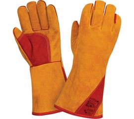 Утепленные краги сварщика 2Hands швы Kevlar Т9-11-ru Siberia 