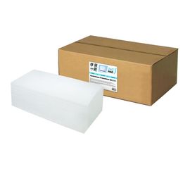 Бумажное полотенце 1-2-Pro 2 слоя ЛЮКС Z-сложение, 22х23 см., 200 л., белый ПБVЛ2-200 