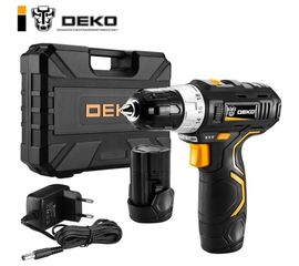 Аккумуляторная дрель-шуруповерт DEKO в наборе GCD12DU3 SET3063-4097 
