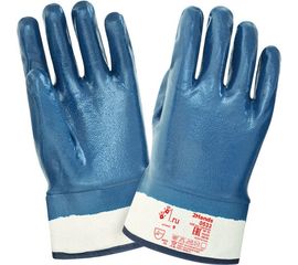 Перчатки 2Hands джерси/полное покрытие нитрилом, манжет крага 0533-11 