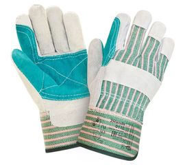 Усиленные перчатки 2Hands спилок КРС/ткань 0110 ECO1 