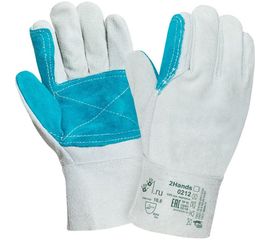 Усиленные перчатки 2Hands спилок КРС 0212 