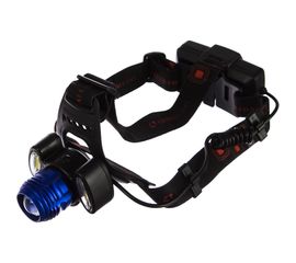 Аккумуляторный налобный фонарь Ultraflash E1334 3,7В, синий/черный 13904 