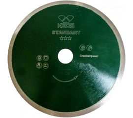 Диск алмазный Standart по керамограниту (115х22.2) для УШМ KEOS DBS01.115 