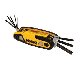 Набор шестигранных ключей DEWALT складной DWHT0-70263 