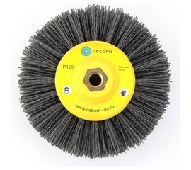 Щетка дисковая нейлоновая 6-013 (150 мм; P120) для УПМ/УШМ ОСБОРН PLM.DB150M14P120 