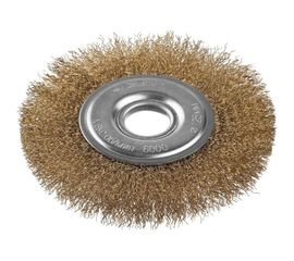 Щетка дисковая для УШМ, проволока 0.3 мм, 175х22 мм Зубр 35187-175_z01 