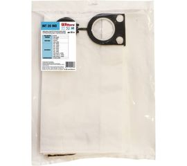 Мешки трехслойные FILTERO INT 20 IND (4 шт; 22 л) для строительного пылесоса FELISATTI KRESS METABO STARMIX ИНТЕРСКОЛ 05918 