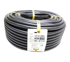 Шланг резиновый 3-х слойный пневматический для подачи воздуха (8х16 мм; 10 атм.; бухта 60 м) Andycar H34 