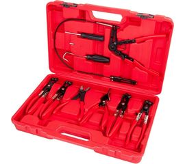 Набор съемников хомутов 9 предметов AV Steel, AV-920021 