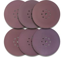 Набор шлифовальных кругов ABRAFORM Giraffe SPEED SET 225 мм, 9 отв. Р80,100,120,180,240,320 AF-GS-SET 