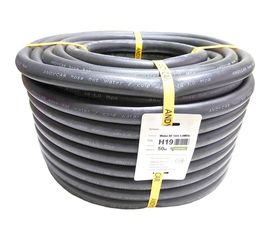 Резиновый 3-х слойный шланг для горячей/холодной воды Andycar 18 мм, 10 атм, 50 м H19 