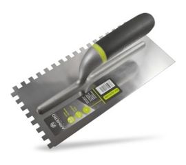 Гладилка 280х130мм, зуб 10x10мм, нержавеющая сталь ARMERO A231/290 