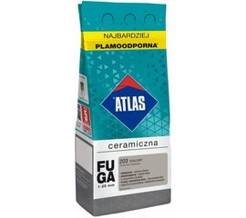 Керамическая затирка ATLAS стальной, 2 кг (1-20 мм) 203-СER 