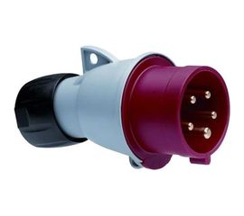 Электрическая вилка 63А 3P+E IP44 ABB 2CMA166752R1000 