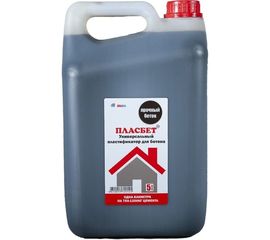 Пластификатор повышающий прочность бетона AlfaBet Пласбетон 5 л 20141 