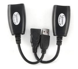 Удлинитель Cablexpert USB 2.0, по витой паре, UAE-30M, USB AM-AF/RJ45Fx2 