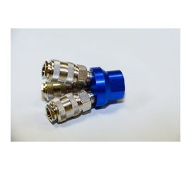 Разветвитель пневматический V-образный тройник Pegas pneumatic 3302 