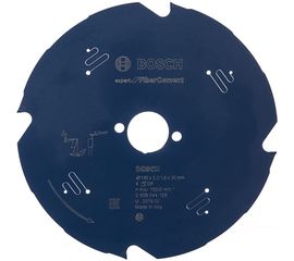 Диск пильный по фиброцементу и гипсокартону Expert for Fiber Cement (190x30мм; 4T) для погружных и ручных циркулярных пил Bosch 2608644125 