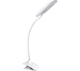 Настольный светильник на прищепке Camelion KD-832, C01, белый, LED, 6 Вт, 230В, 350 лм, 4000К, сенсор, регулировка яркости 14159 