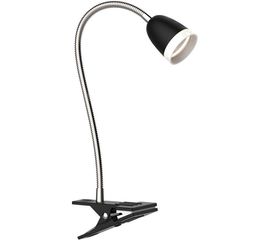 Настольный светильник на прищепке Camelion KD-847, C02, черный, LED 14139 