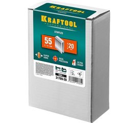 Закаленные скобы для степлера Kraftool тип 55 20 мм 5000 шт. 31789-20 