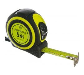 Магнитная нейлоновая рулетка с двумя фиксаторами Armero 5м, 19мм AI01-251/A101/251 