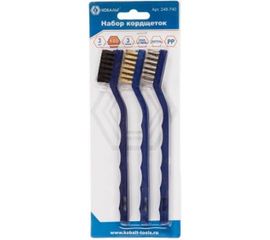 Набор кордщеток (180 мм; 3 шт.) КОБАЛЬТ 248-740 