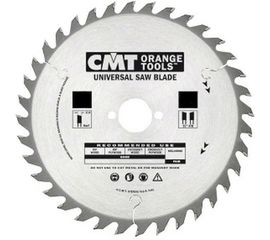Диск пильный по дереву (216х30х1,8/2,8 мм; Z48) CMT 291.216.48M 
