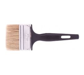 Флейцевая кисть 70х6, натуральная щетина, пластиковая ручка СИБРТЕХ Стандарт 82506 