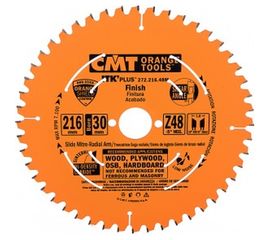 Диск пильный по дереву (216х30х1,8/1,2 мм; Z48) CMT 272.216.48M 