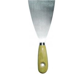 Шпатель с деревянной ручкой 50 мм Biber 35103 тов-048220 